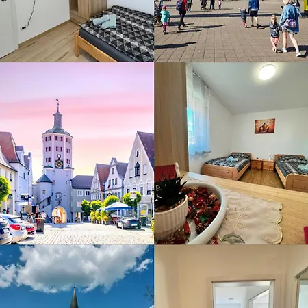 Schlafen An Der Donau Cozy,zentral 5min Legoland & Stadtmitte, Flussblick , Familyfriendly Günzburg