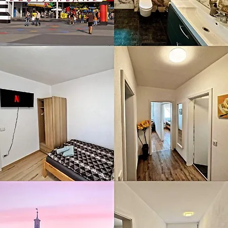 Schlafen An Der Donau Cozy,zentral 5min Legoland & Stadtmitte, Flussblick , Familyfriendly * 군즈부르크