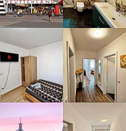 Apartament Schlafen An Der Donau Cozy,zentral 5min Legoland & Stadtmitte, Flussblick , Familyfriendly Günzburg